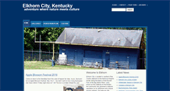Desktop Screenshot of elkhorncity.org